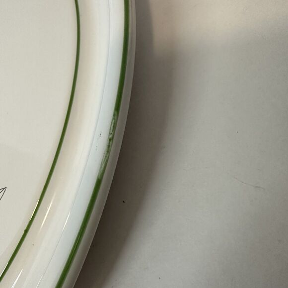 Block Bernarda Watercolors Red Poinsettia, Cake Plate, Goertzen, Serving platter - Picture 5 of 11